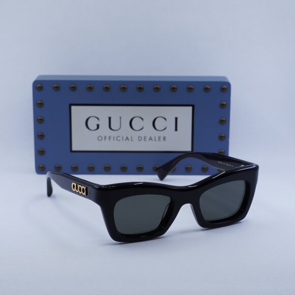 Final Price! Gucci GG1773S 001 Black Grey Sunglasses main image 3
